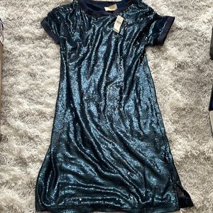 sequin anthro dress